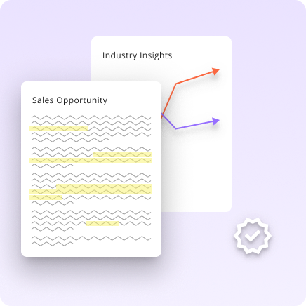 An image showing two pages, one with highlighted text and one with a graphic with two arrows