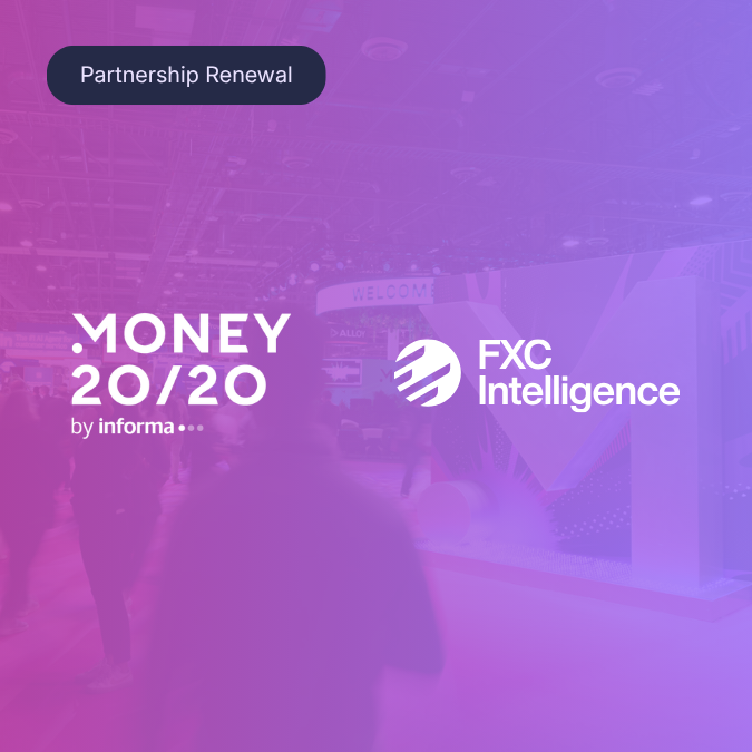 Logos of Money 2020 and FXC Intelligence