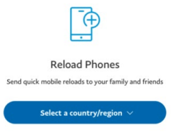 Xoom's mobile reloads for people abroad