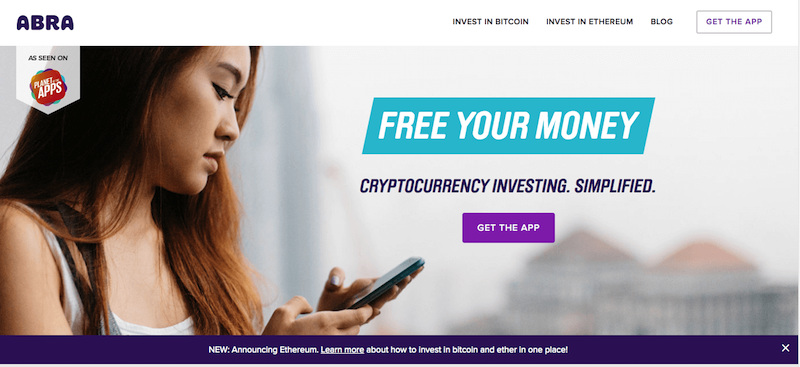 Abra Bitcoin trading