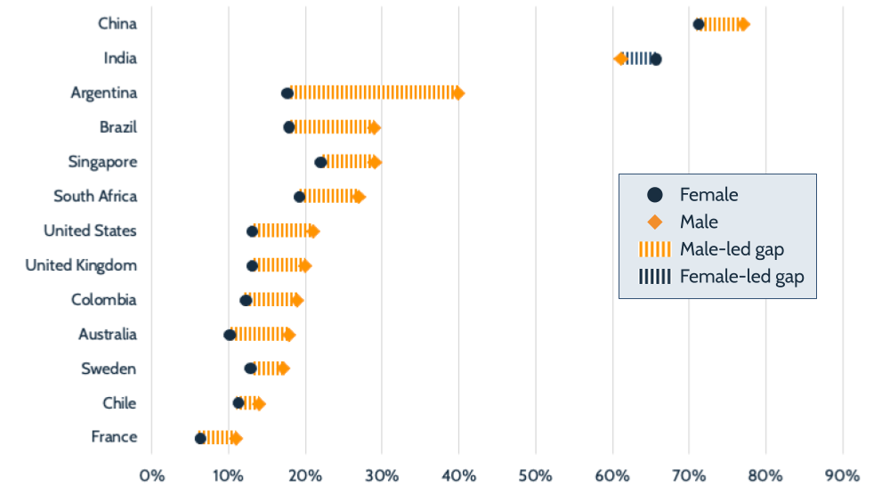 fintech payments gender gap